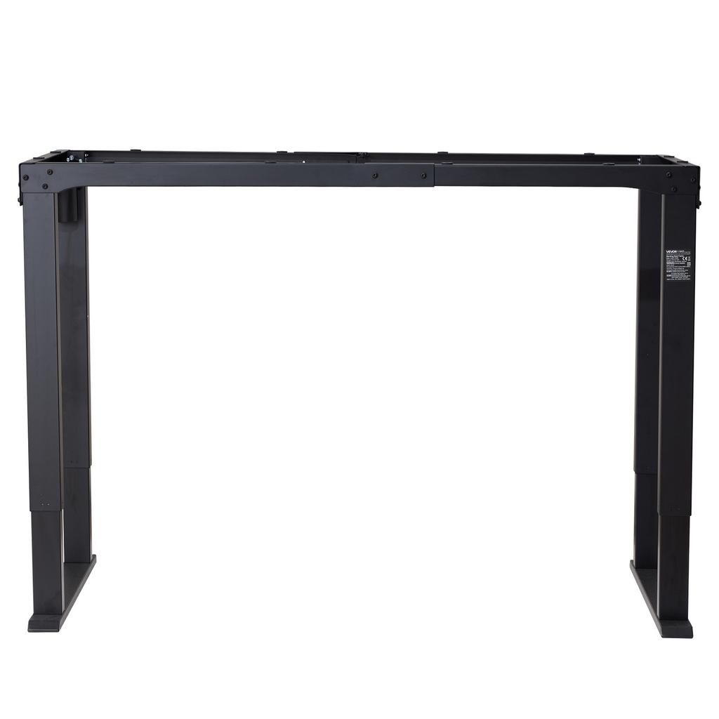 4-Bein Stehschreibtischgestell, Elektrisch, Doppelmotor, Höhenverstellbar 70-117 cm, 4 Speicher-Höheneinstellungen, Längenverstellbare Stehschreibtischbeine, Sit-to-Stand-Schreibtisch