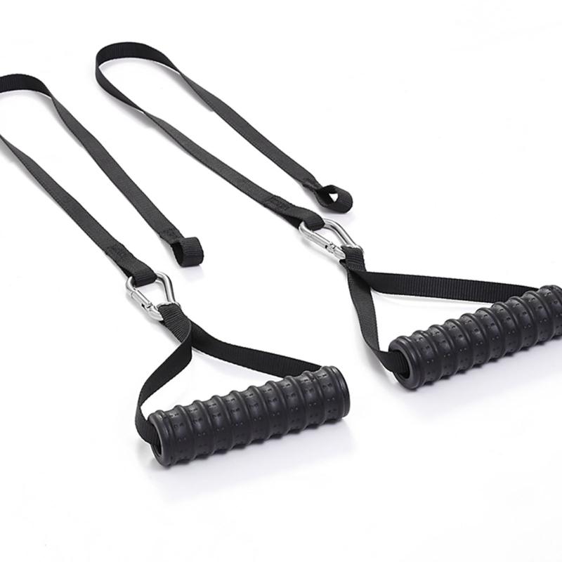 LAT Pull Down Bar Exercise Cable Grip Strap for Strength Workout Back Arm Strength Training Workout Equipment