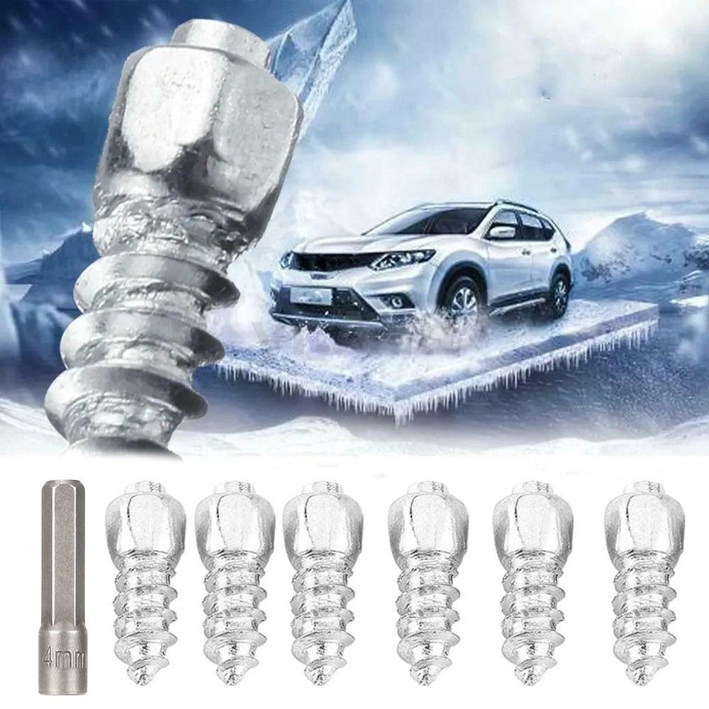 50 peças Parafusos de Crampons Anti Gelo para Pneus 4x9mm 4x12mm Lugares de Roda Novos Espigões de Neve Carro de Corrida