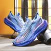 Youth Autumn Running Shoes, Primary and Secondary School Students Mesh Carbon Plate Real Explosion Shock Absorption Sports Non-slip Running Shoe