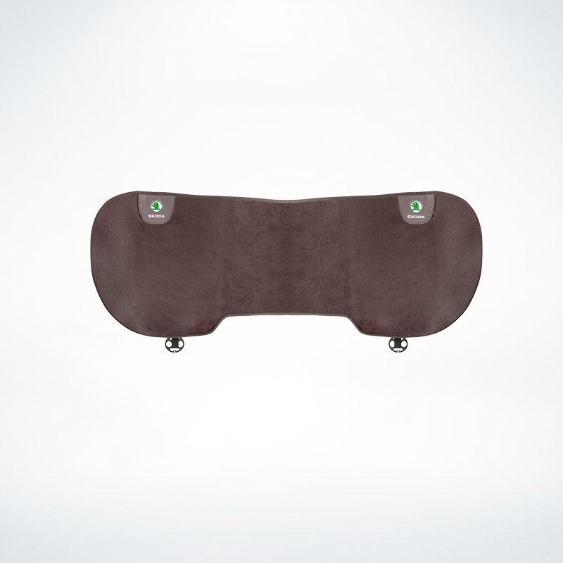 Car Seat Cover Backrest Pad Cushion Plush Interior Accessories For Skoda Octavia Superb Rapid Kodiaq Karoq Fabia Kamiq Enyaq RS