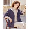 Women's Classic Hooded Warm Zip Jacket