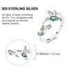 Copper Tulip Hummingbird Rings For Women Original Simple Design Foreve Ring Engagement Wedding Luxury Jewelry