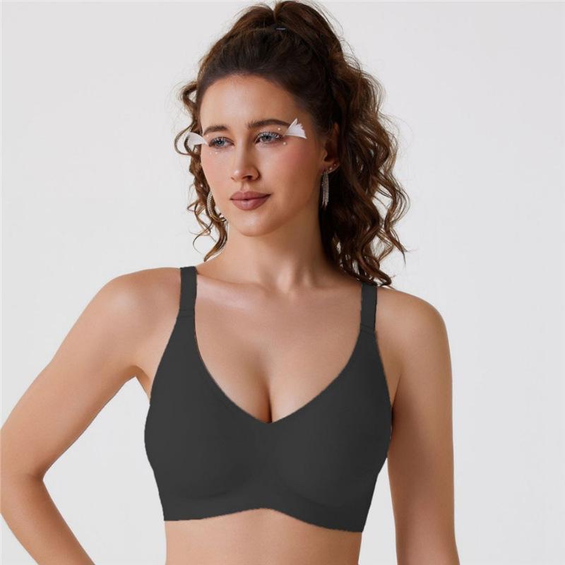 European Seamless Wire-Free Push-Up Anti-Sag Bra