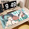 HHatsunes Miku Mouse Pad Desk Protector Mousepad Cartoon Anime Rubber Gaming Mausepad Keyboard Mats Gamer Kawaii Cute Deskmat