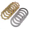 Clutch Friction Disc Plates for Honda Steed 400 NV400 CJ CK CS CV NT400 Bros 400 NC25 VT500 ED EF VRX400T NC33 NV400 Shadow