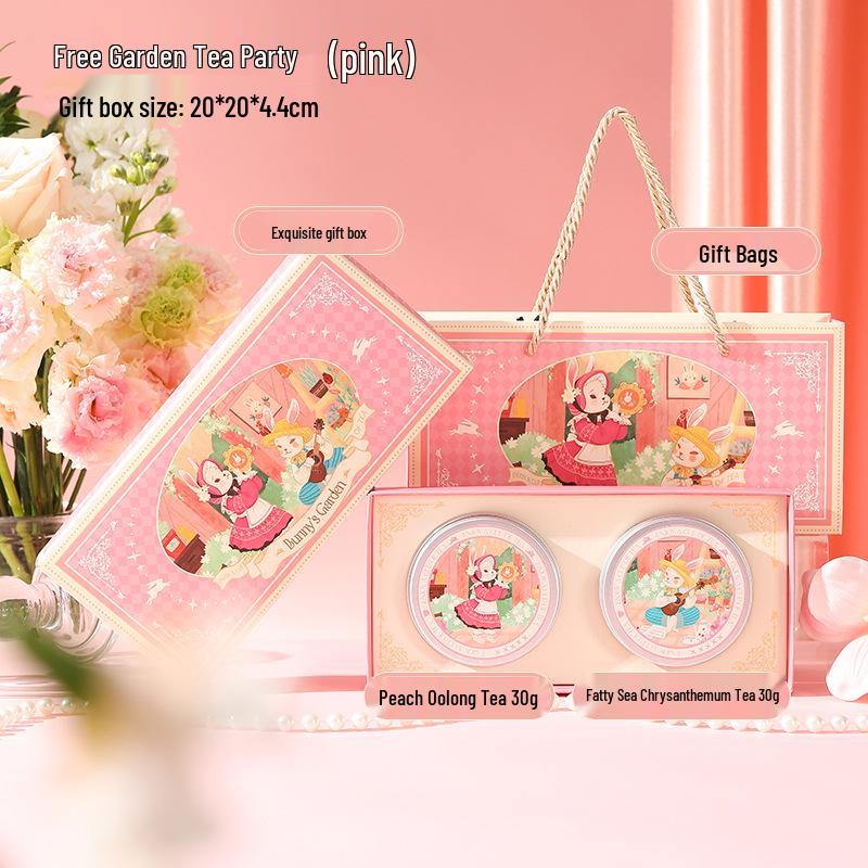 

Mother s Day High-End Floral Tea Gift Box for Girls, Employees, Mothers, Teachers, and Elders As shown