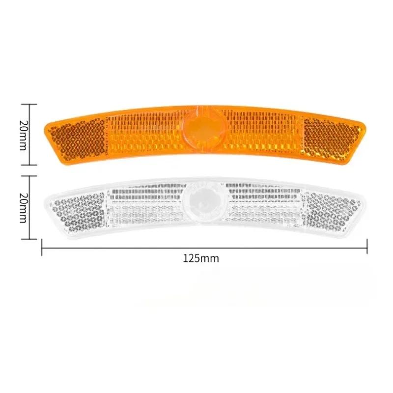 1ks Bezpečnostní odrazka na paprsky jízdního kola Odrazky na paprsky ráfku Varovné světlo na ráfek kola jízdního kola Reflexní světlo Příslušenství pro jízdní kola