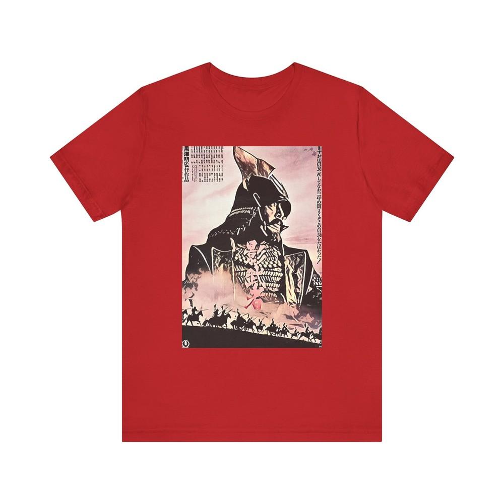

Kagemusha Graphic Print Kurosawa Movie Art Unisex Jersey Short Sleeve Tee Shirt 3XL