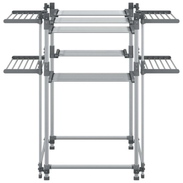 Clothes Dryer 107x107x120 Cm Aluminum
