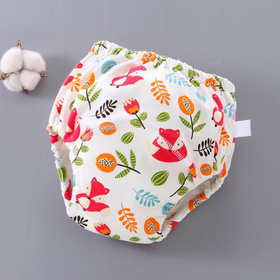Infant Training Pant Washable Breathable Reusable Diaper Adjustable Diaper Cover for Baby
