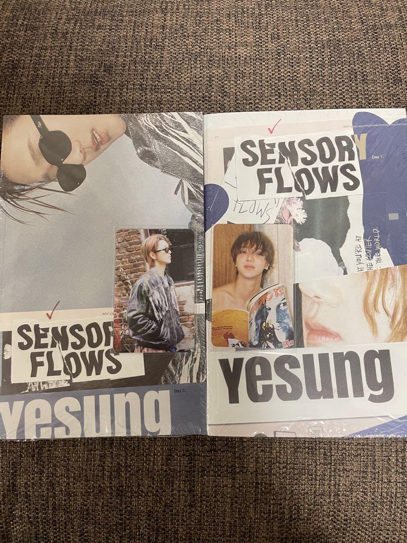 

[USED] Yesung hottracks bonus trading card SENSORY FLOWS album
