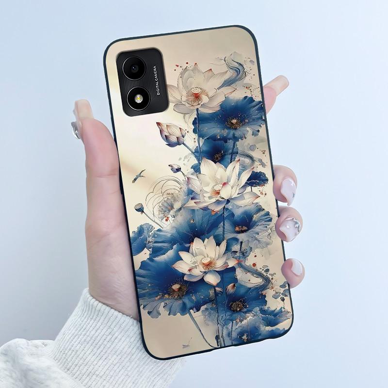 Casing For TCL 305i 5164D Phone Case Aesthetic Luxury Cute Cool Boys Girls Soft silicone Protective Back Cover Black TPU Shell