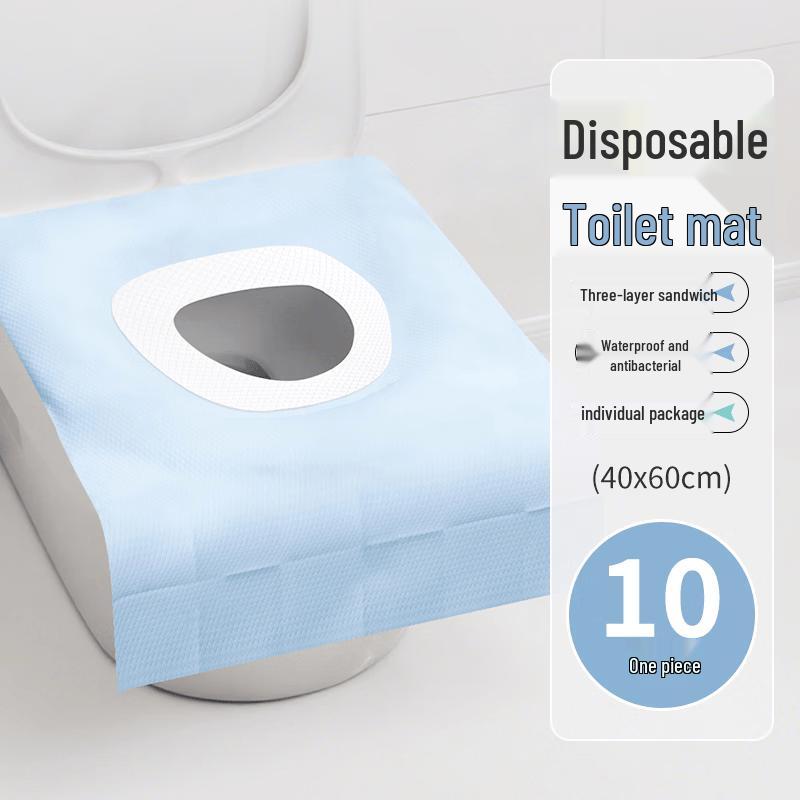 

Yuzhaolin Thickened Disposable Toilet Seat Covers 10 Count (Individually Wrapped)