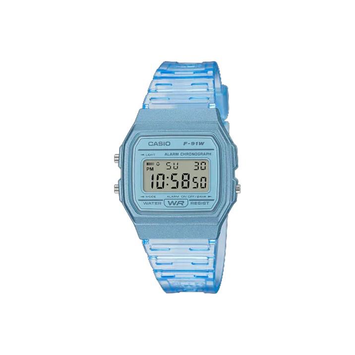 CASIO Women s YOUTH Blue Watch F-91WS-2JH F-91WS-2JH Blue Watch Case