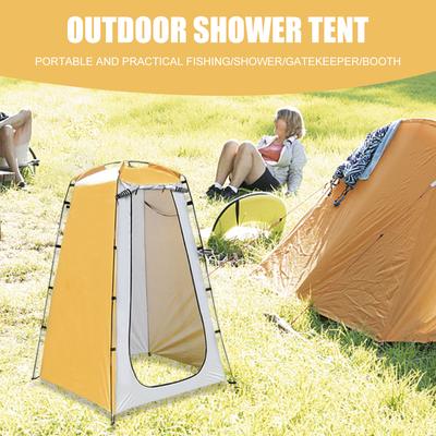 Outdoor-Umkleidezelt Faltbare Umkleidekabine Badezelt Wasserdicht UV-Schutz Reißfest für Camping Reisen