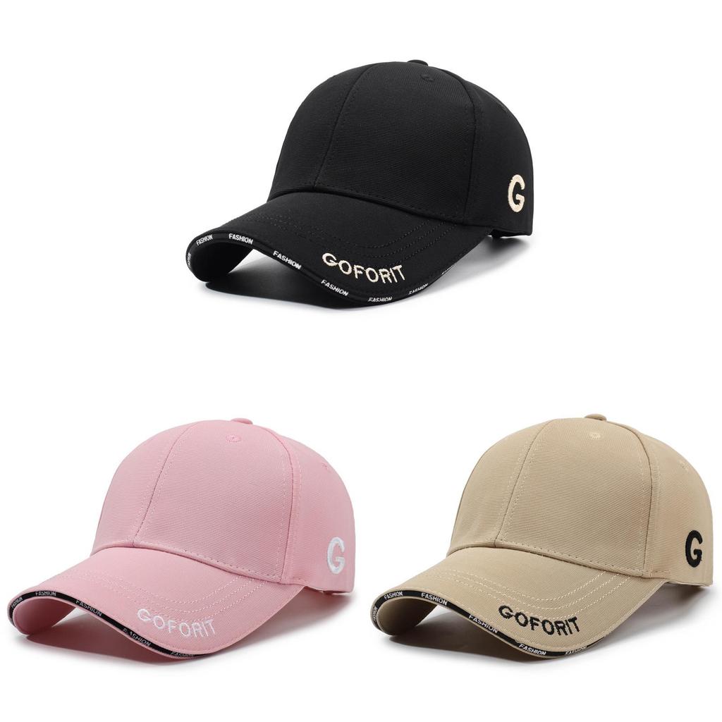 Baseball Cap Women Embroidered Letter Fashion Summer Outdoor Casual Sun Hat For Men