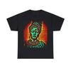 Black Queen African American Art T Shirt Empowerment Melanin Roots Painting Afro