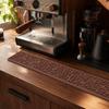 Silicone Material Non Slip Bar Mat PVC Material Bar Draining Mat Coffee Spill Mat  Countertop Use