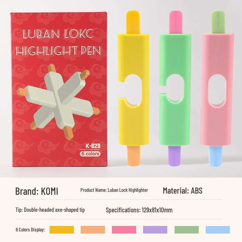 Cartoon Fluorescent Pen Gift Set: Colorful, Cute, and Creative Highlighters for Students