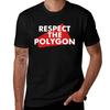Respect The Polygon Unisex T-Shirt Fitness Quick Dry Short Sleeve Top