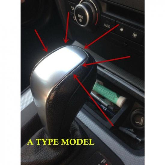 ABS Gear Shift Cover Sticker For BMW E90 E92 E93 E60 Old 3 5 series E60 E90