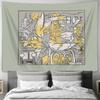 Bohemian Wall Tapestry Nature Forest Tree Tapestry Vintage Home Decor Room Hanging Large Wall Art Living Room Bedroom Aesthetic