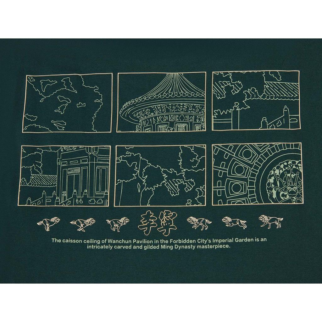 Li-Ning Loose Fit Short Sleeve Round Neck Letter Graphic Couple T-Shirt Unisex Tops AHSW407-3