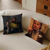 L-Leonardo D-Dicaprio Cushion Cover Pillowcase Anti-Dustmite Living Room Sofa Decor Cushion Room