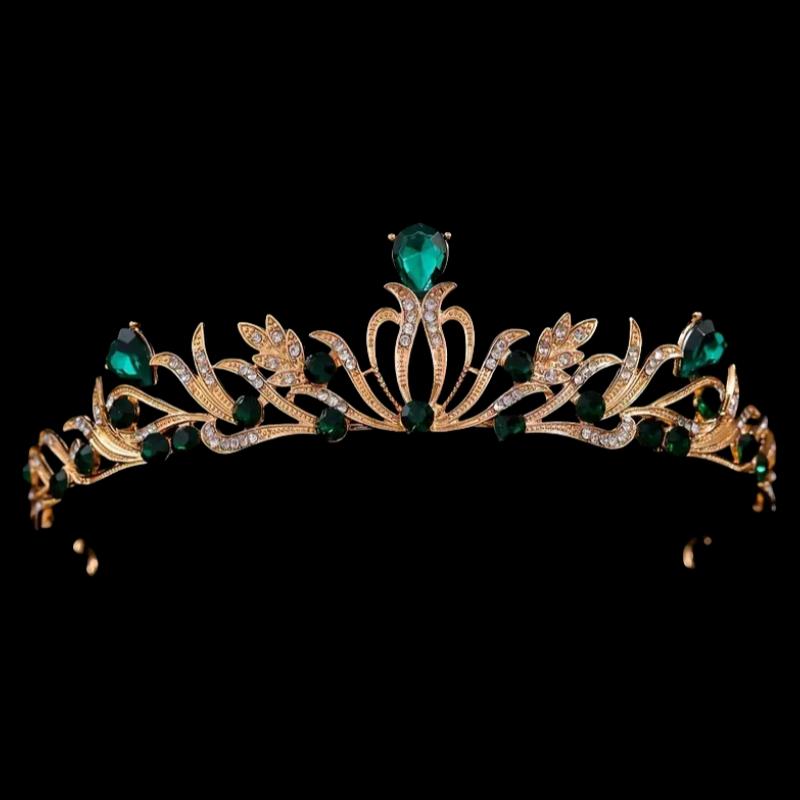 Fashion Crystal Crown Tiara Headband for Women Party Rhinestone Bridal Wedding Hair Accessories Jewelry Crown Tiara Hairband