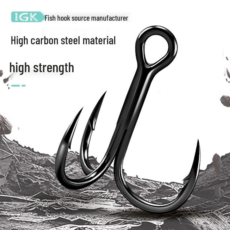 Teflon Triple-Claw Fishing Lure Hook - Outdoor Iron Plate Anchor Hook