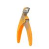 Stainless Steel U Shaped Acrylic False Nail Clippers Sharp Edge Non-slip Grip for Professional Nail Art Manicure Salon