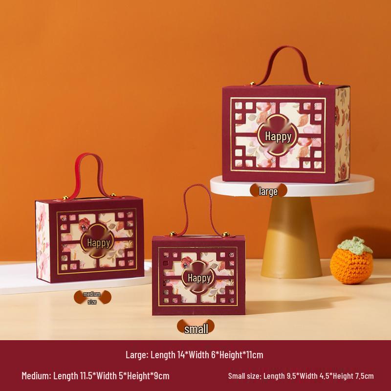 Chinese Wedding Candy Gift Box for Engagement or Car Driver