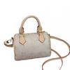 Elegante Mini Bolso Boston para Mujer de Cuero PU Cruzado al Hombro Con Cremallera Ligero Bolso de Mano para Uso Diario En Tendencia