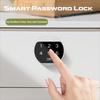 6-Digit Code Password Cabinet Lock Battery Powered RFID IC Card Digital Password Lock Touch Keypad Keyless Design