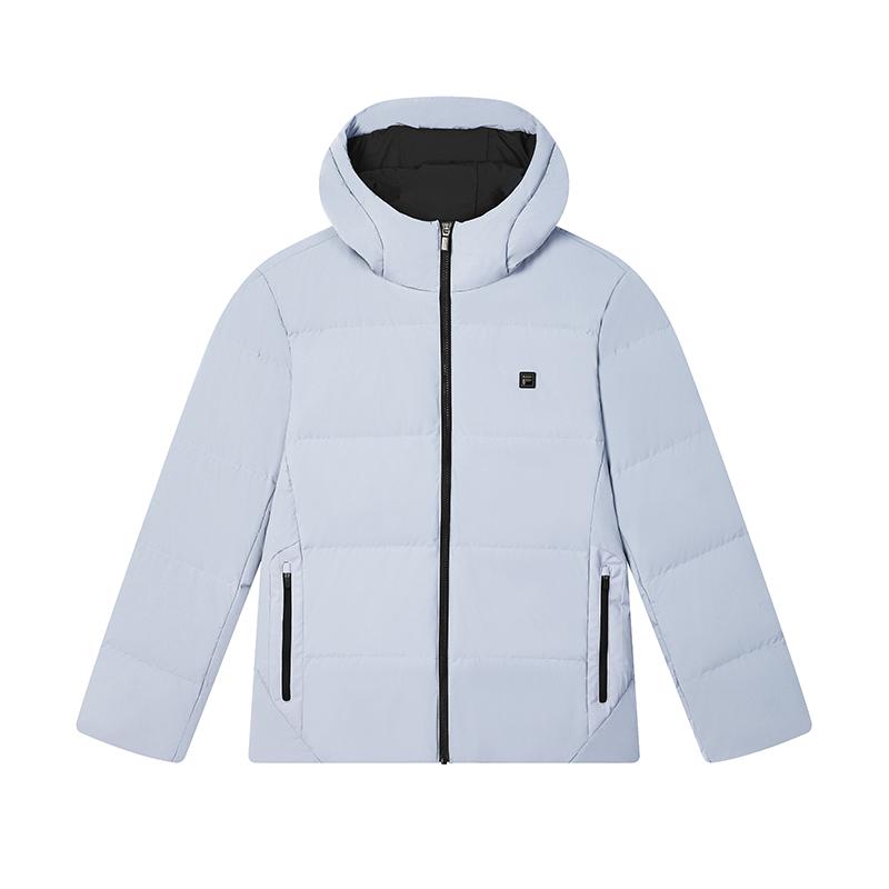 New FILA Down Jacket Men's Gel Gray F11M443911FGY