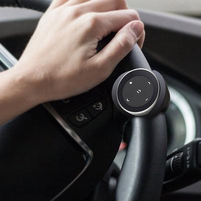Steering Wheel Remote Control Car MP3 Bluetooth Button Portable Media Button for iPhone Android Car