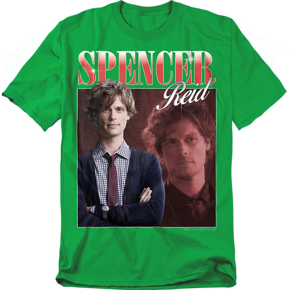 Criminal Minds Unisex Adult Spencer Reid Bootleg T-Shirt