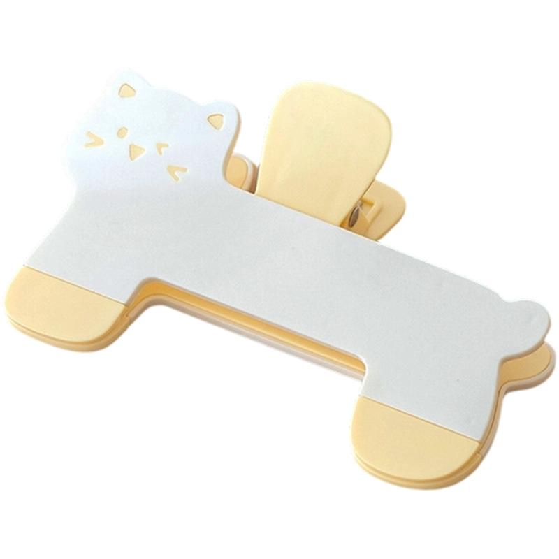 Adorable Cats Shaped Book Clip Light Weight Practical Design Book Clamp For Children Study Books Magazines Secure Grip