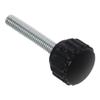 8Pcs Hand bolts Male Knurled Thumb Screws Black Plastic Clamping Knobs M5 Thread Length Screw Furniture