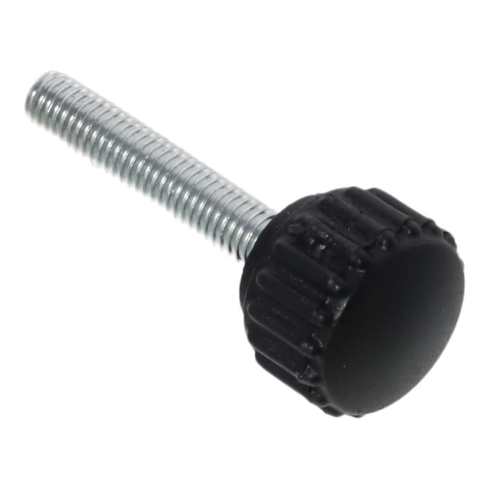 8Pcs Hand bolts Male Knurled Thumb Screws Black Plastic Clamping Knobs M5 Thread Length Screw Furniture