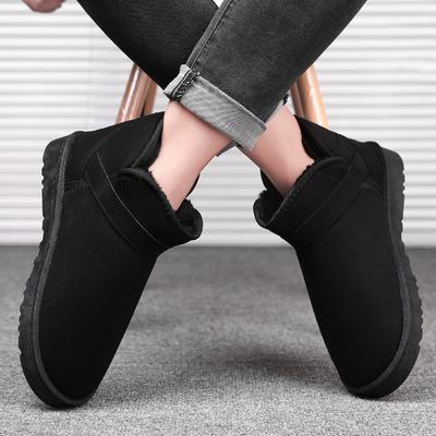 Schneestiefel Damen Winter 2025 neu Samt verdickt wasserdicht und rutschfest Oberbekleidung Baumwollschuhe Winter flache warme Schuhe