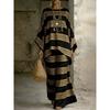 European and American retro bohemian suit exotic 1D printed loose top wide-leg pants temperament casual two-piece set