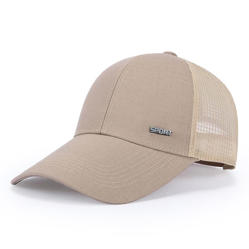 Men's Summer Breathable Mesh Baseball Cap Sunscreen Outdoor Sports Cap