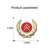 CCV2   1 Piece Emblem for Citroen C2 C4 Berlingo C1 DS3 Aircross Elysee C3 Picasso C5 Saxo Car Window Side Sticker Trunk Accessories
