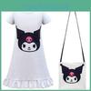Children's Kurumi Dress European And American Style White Color Polyester Milk Silk Fabric