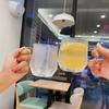 Simple Transparent Glass Mug Personality Glacier Water Cup Coffee Cup Milk Cup Mug Afternoon Tea