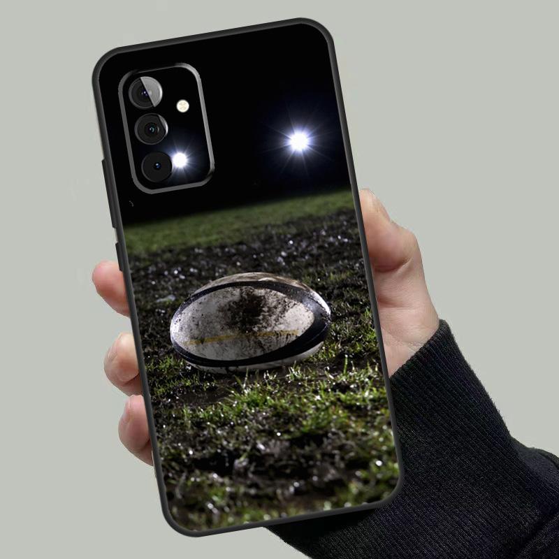 

Rugby Ball Kit Team Case For Samsung Galaxy A33 A53 A13 A23 A17 A06 A16 A56 A36 A54 A34 A14 A52 A32 A15 A35 A55 Samsung A13 4G