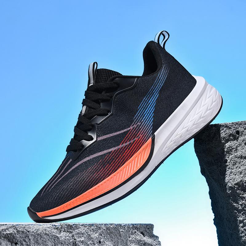 Herrenschuhe Frühling und Herbst Outdoor-Laufschuhe stoßdämpfende Laufschuhe weiche Sohle vielseitige lässige Sportschuhe