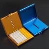 1 Pcs Mens Personalized Cigarette Case Ultra-thin Clamshell Cigarette Case Creative Easy to Carry and Protective